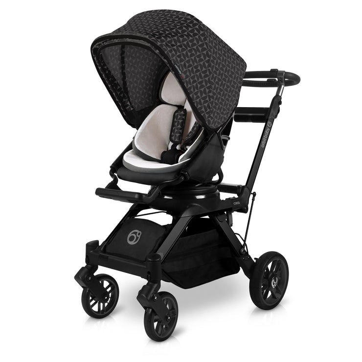 Stroller Canopy in Mosaic Black