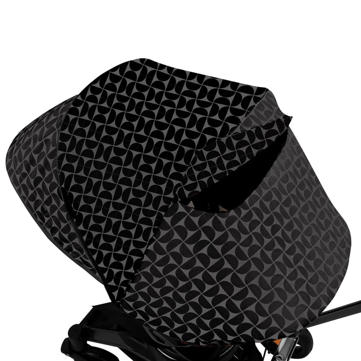 Stroller Canopy in Mosaic Black