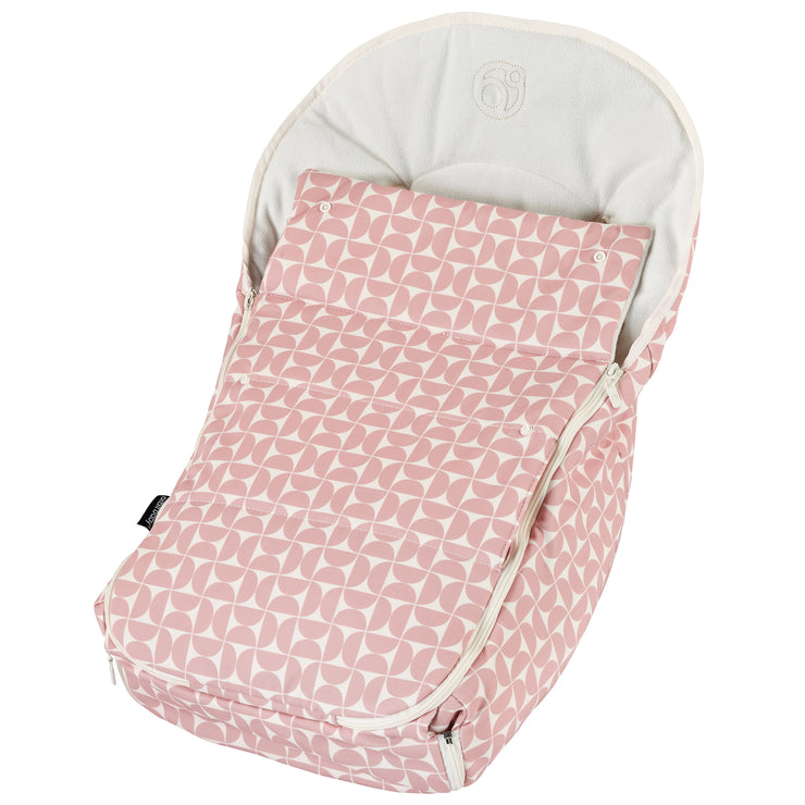 Stroller Footmuff in Mosaic Blush