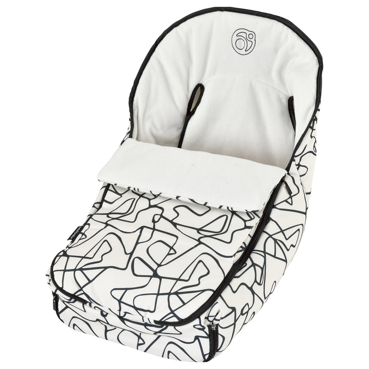 Stroller Footmuff in Squiggle